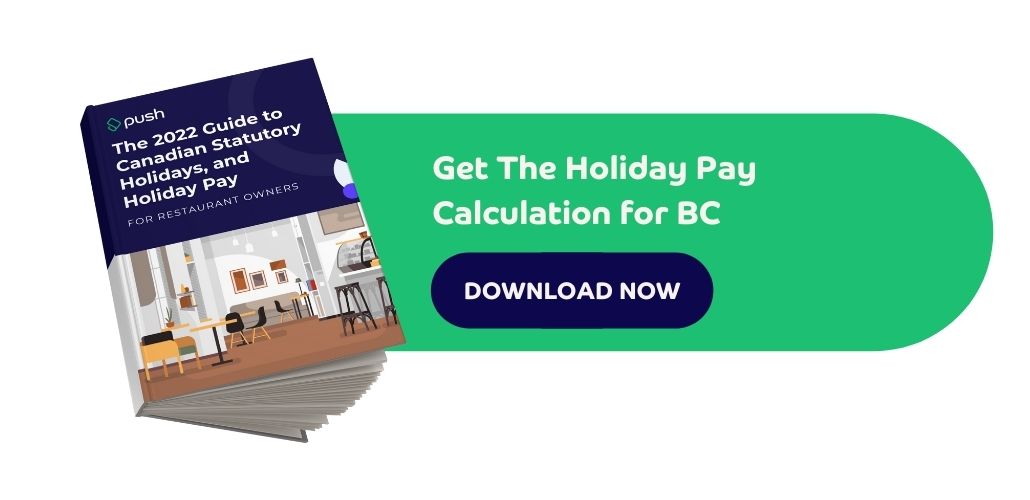The 2022 Canadian Stat Holiday Guide for Restaurant Owners